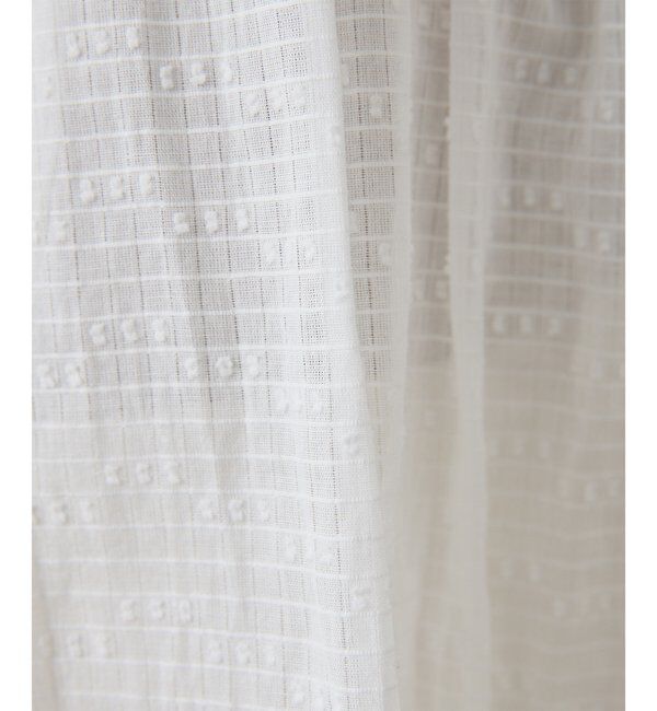  「コットンギャザー切替ブラウス」|シャツ・ブラウス|