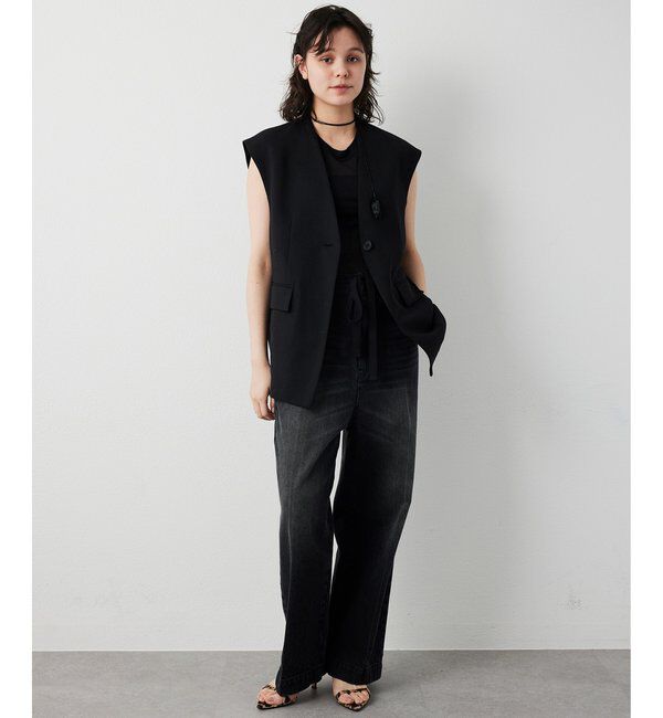  「リネンライクジレ」|ベスト・ジレ|