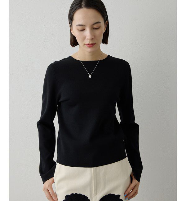  「2wayスムースプルオーバー」|ニット・セーター|