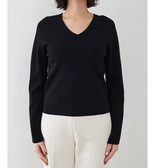  「2wayスムースプルオーバー」|ニット・セーター|