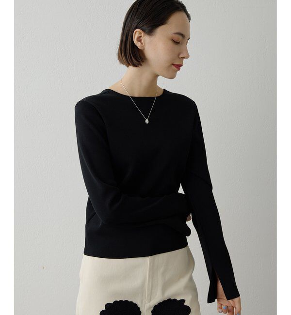  「2wayスムースプルオーバー」|ニット・セーター|