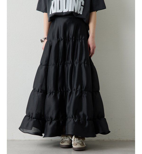  「シアーボリュームスカート」|スカート|