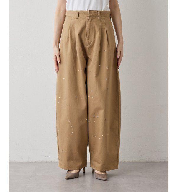  「ペイントタックチノパンツ」|チノ|