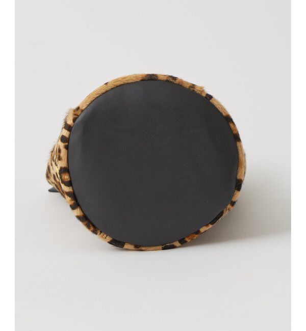  「【MARCO MASI】ヘアレザーワッペン巾着」|トートバッグ|