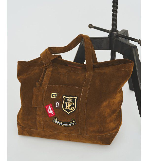  「【MARCO MASI】スエードワッペントート」|トートバッグ|