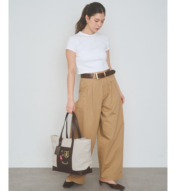  「【MARCO MASI】リネンワッペントート」|トートバッグ|