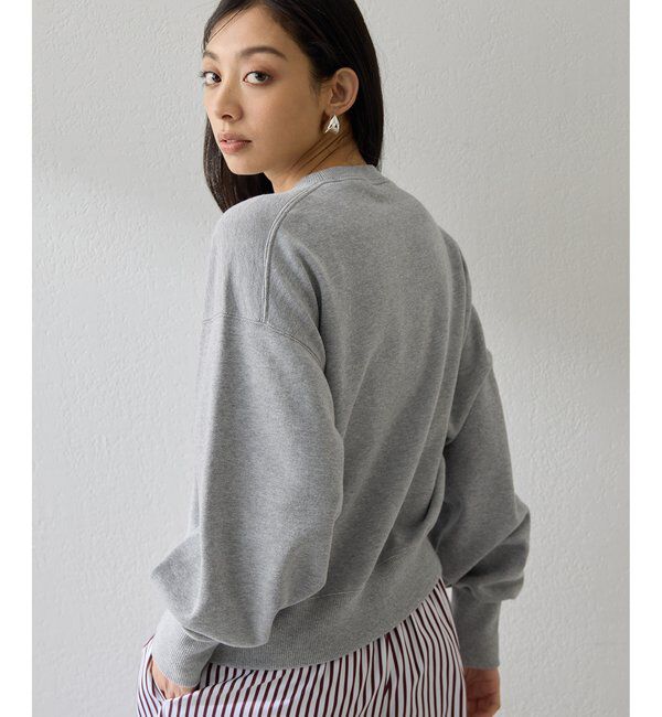  「ワンポイントロゴ裏毛プルオーバー」|Tシャツ・カットソー|