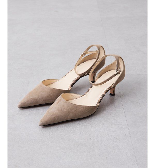 Hoaw.「【Hoaw.】スエードポインテッドパンプス」|その他|