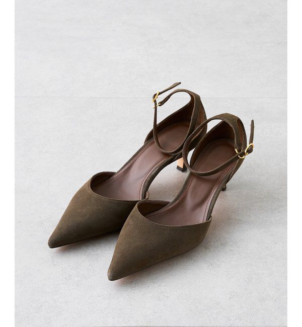 Hoaw.「【Hoaw.】スエードポインテッドパンプス」|その他|