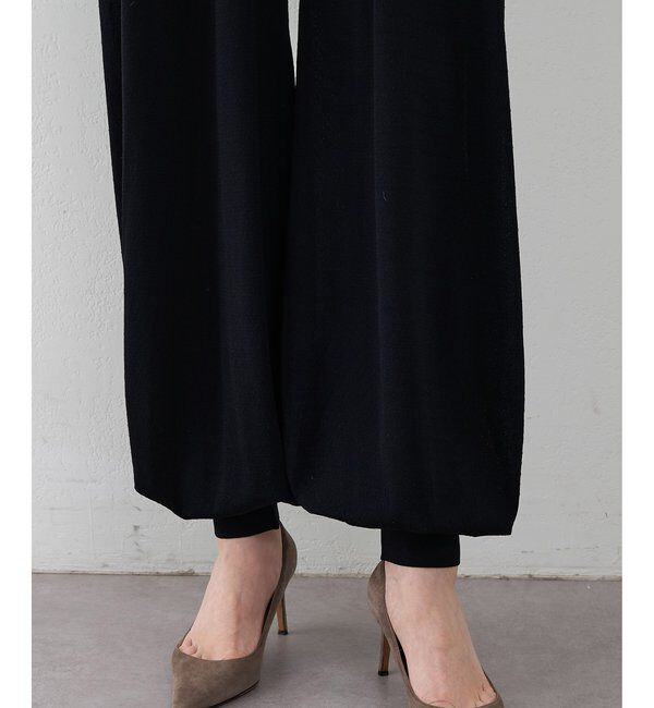 GEMINI「【GEMINI】レイヤードニットパンツ」|チノ|