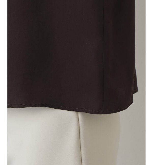 Drawing Numbers「【Drawing Numbers】キュプラロングスリーブシャツ」|シャツ・ブラウス|