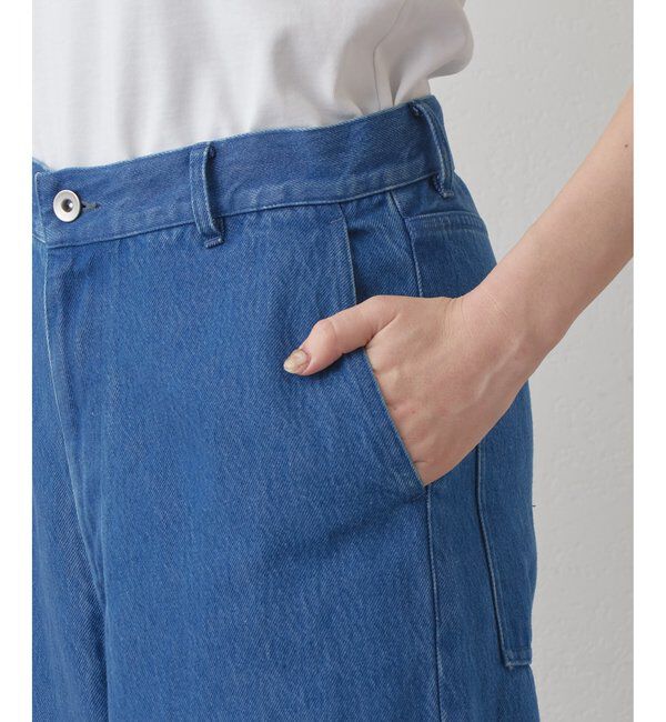 Drawing Numbers「【Drawing Numbers】リヨセルコットンワイドデニム」|チノ|