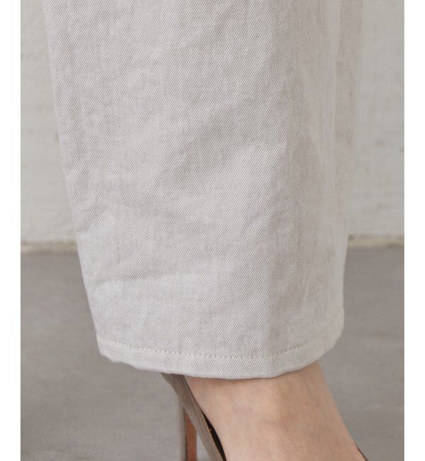 Drawing Numbers「【Drawing Numbers】コットンリネンデニムカーゴパンツ」|チノ|