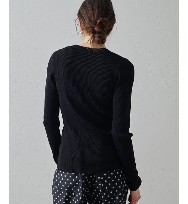 Drawing Numbers「【Drawing Numbers】リブVネックカーディガン」|ニット・セーター|