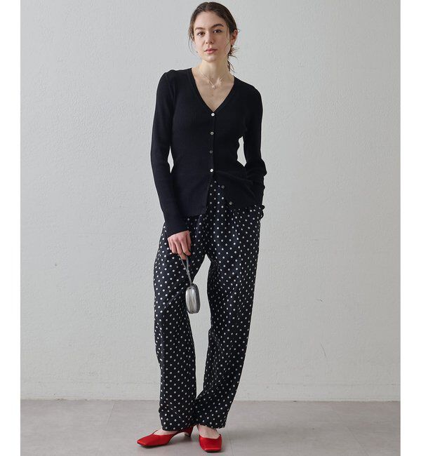 Drawing Numbers「【Drawing Numbers】リブVネックカーディガン」|ニット・セーター|