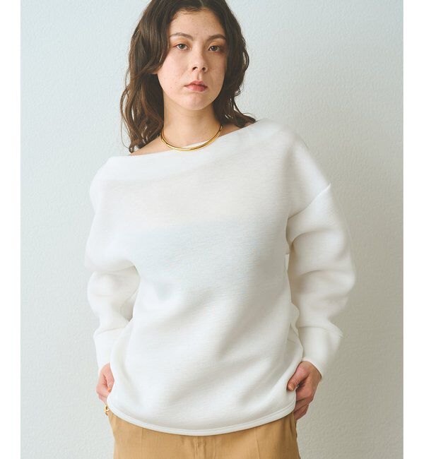  「オフショルダンボールプルオーバー」|Tシャツ・カットソー|オフホワイト