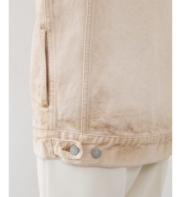  「サンフェードデニムGジャン」|デニムジャケット|