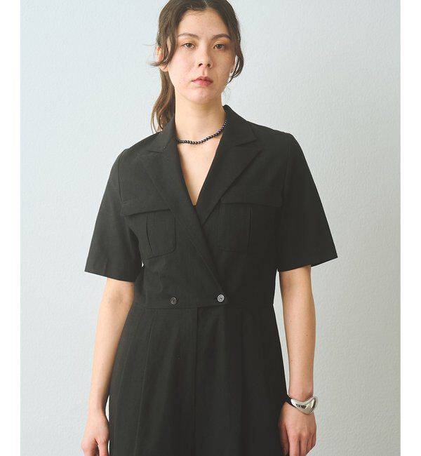  「コットンリネンオールインワン」|ワンピース|