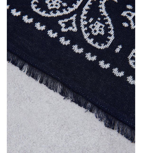  「バンダナニットスカーフ」|マフラー|