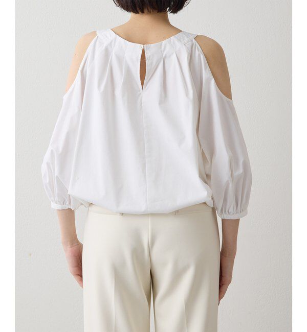 THE PAUSE「【THE PAUSE】オープンショルダーブラウス」|シャツ・ブラウス|