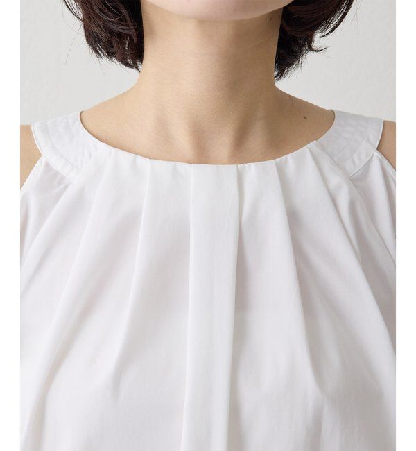 THE PAUSE「【THE PAUSE】オープンショルダーブラウス」|シャツ・ブラウス|