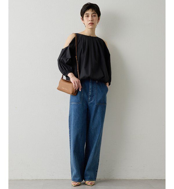 THE PAUSE「【THE PAUSE】オープンショルダーブラウス」|シャツ・ブラウス|