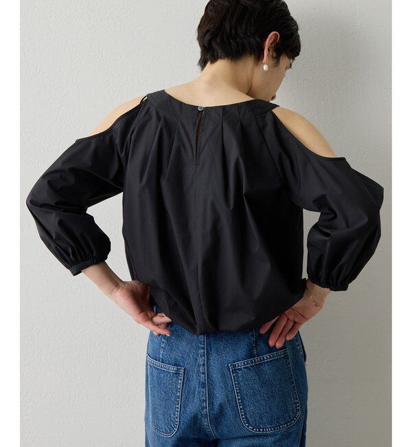THE PAUSE「【THE PAUSE】オープンショルダーブラウス」|シャツ・ブラウス|