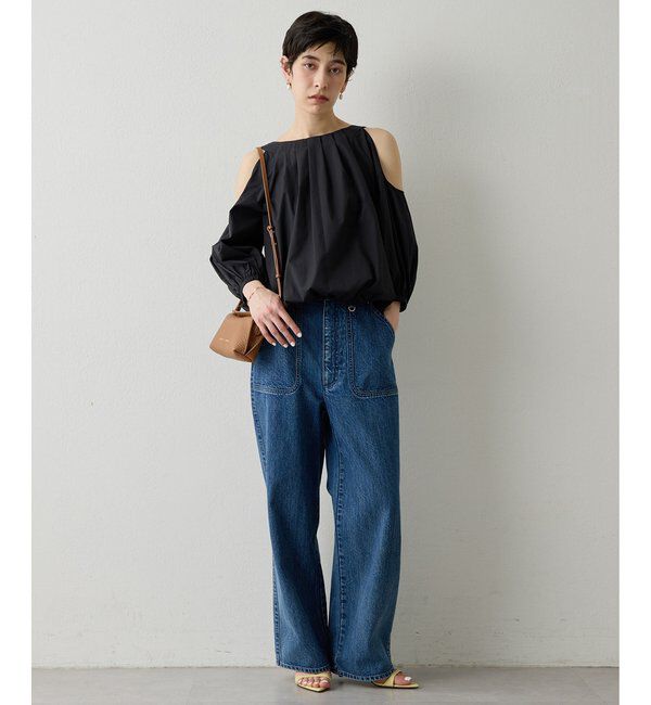 THE PAUSE「【THE PAUSE】オープンショルダーブラウス」|シャツ・ブラウス|