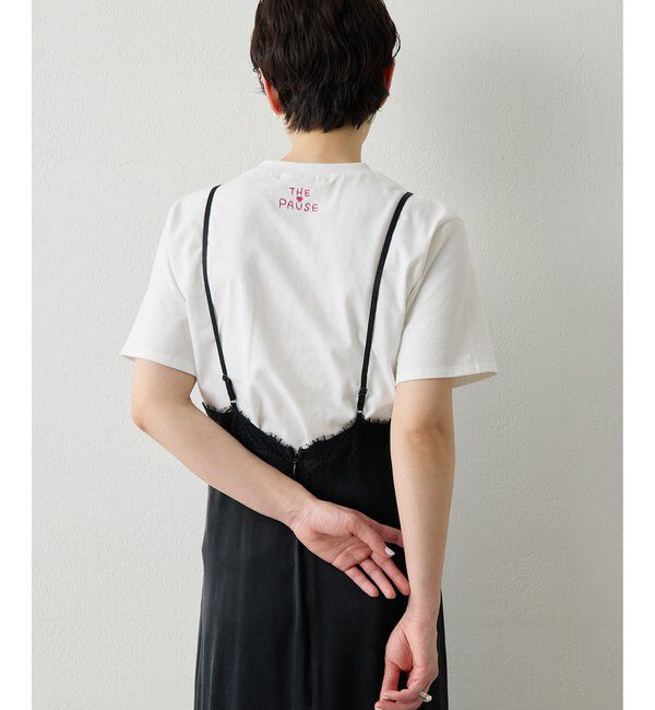 THE PAUSE「【THE PAUSE】レーストリムキャミワンピース」|ワンピース|