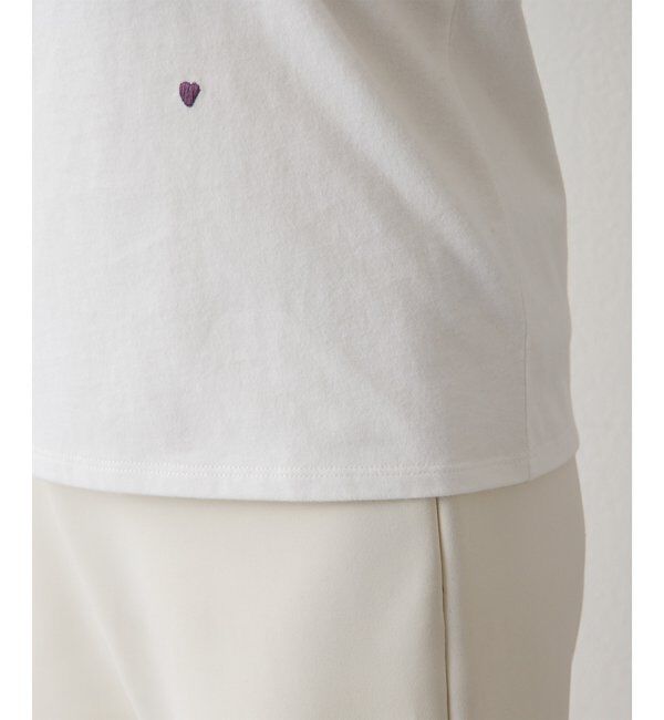 THE PAUSE「【THE PAUSE】シシュウTシャツ」|Tシャツ・カットソー|