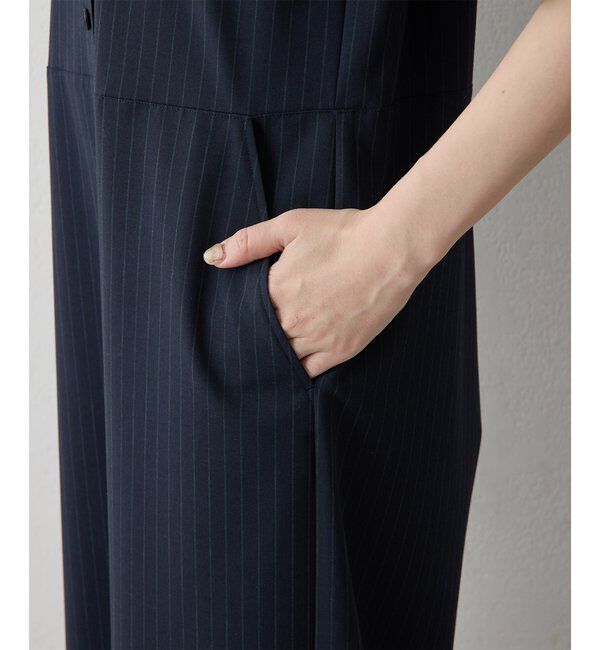 THE PAUSE「【THE PAUSE】ストライプカイキンジャンプスーツ」|ワンピース|