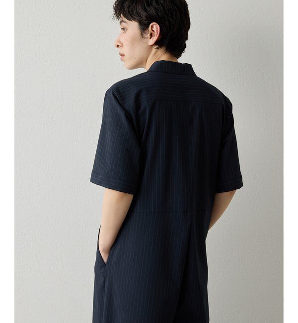 THE PAUSE「【THE PAUSE】ストライプカイキンジャンプスーツ」|ワンピース|