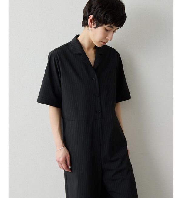 THE PAUSE「【THE PAUSE】ストライプカイキンジャンプスーツ」|ワンピース|