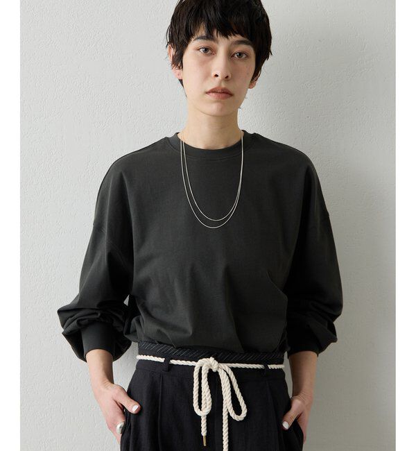 THE PAUSE「【THE PAUSE】バックロゴロンTEE」|Tシャツ・カットソー|