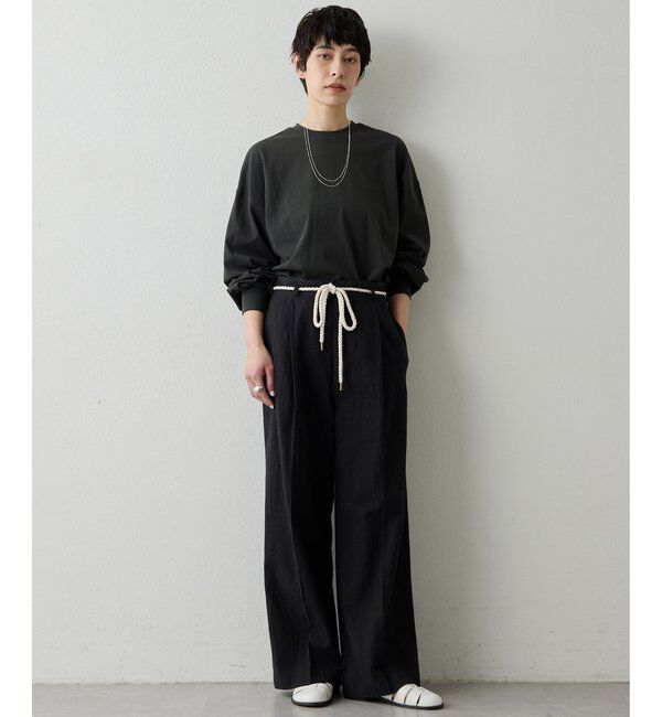 THE PAUSE「【THE PAUSE】バックロゴロンTEE」|Tシャツ・カットソー|