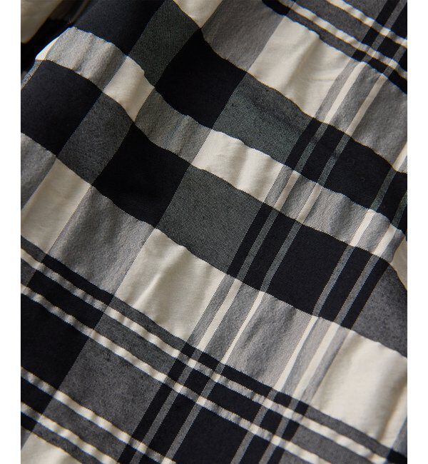 Drawing Numbers「【Drawing Numbers】チェックジャガードシャーリングスカート」|スカート|