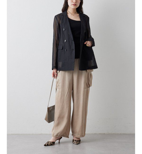 Drawing Numbers「【Drawing Numbers】ピグメントキュプラカーゴパンツ」|チノ|