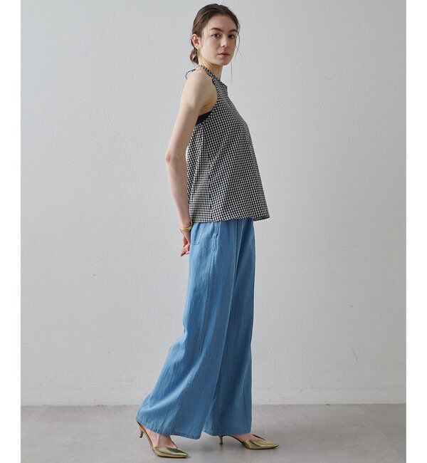 Drawing Numbers「【Drawing Numbers】オーガニックコットンホルターキャミソール」|シャツ・ブラウス|