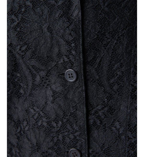 Drawing Numbers「【Drawing Numbers】リネンリバーレースブラウス」|シャツ・ブラウス|