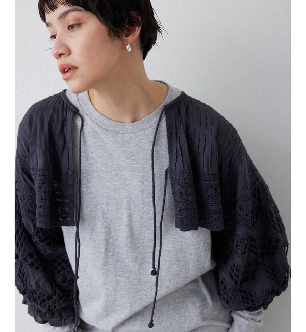  「ボレロブラウス」|シャツ・ブラウス|