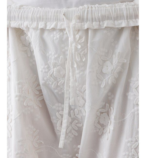  「3D刺繍パンツ」|チノ|