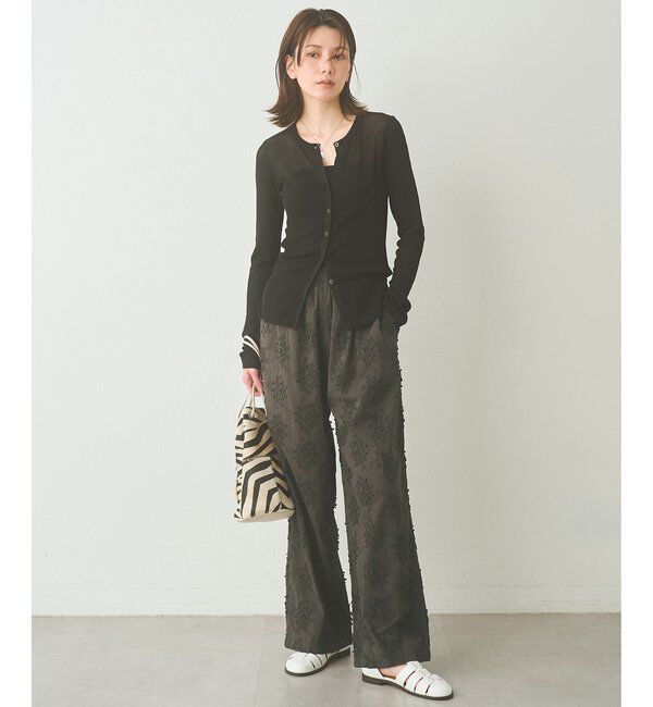  「3D刺繍パンツ」|チノ|