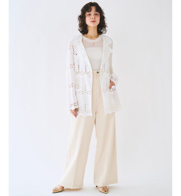  「レースジャケット」|テーラードジャケット|