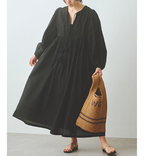  「2wayギャザーワンピース」|ワンピース|