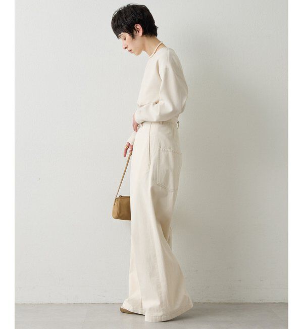  「【インフルエンサーコラボ】刺繍Vガゼットプルオーバー」|シャツ・ブラウス|