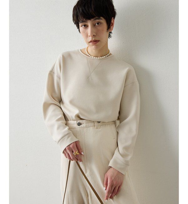  「【インフルエンサーコラボ】刺繍Vガゼットプルオーバー」|シャツ・ブラウス|