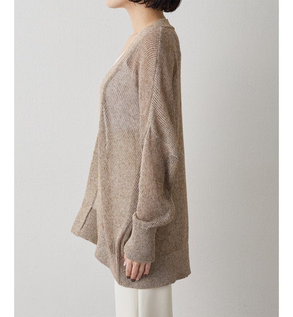  「メッシュニットカーディガン」|ニット・セーター|
