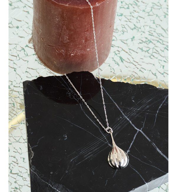 Hoaw.「【Hoaw.】バルーンネックレス 925SV」|ネックレス|シルバー系