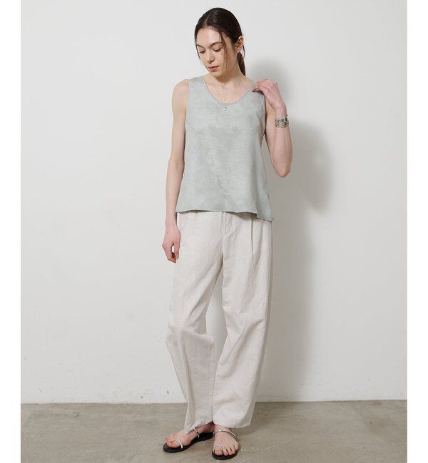 Drawing Numbers「【Drawing Numbers】フェイクスエードタンクブラウス」|シャツ・ブラウス|