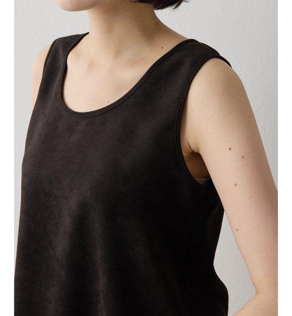 Drawing Numbers「【Drawing Numbers】フェイクスエードタンクブラウス」|シャツ・ブラウス|